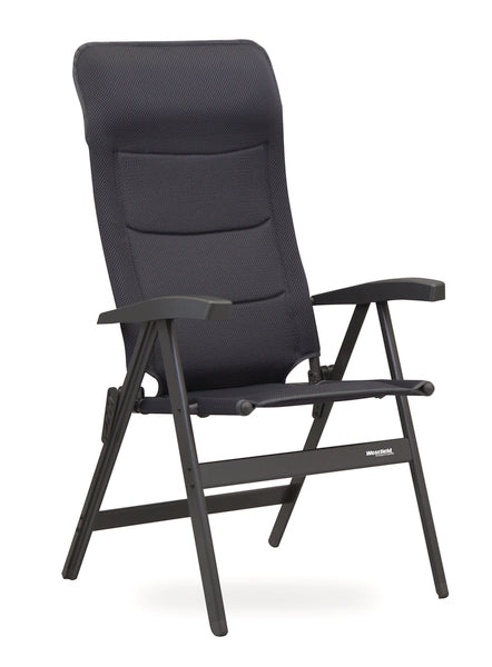 Westfield Campingsessel Avantgarde, Farbe: grau 7-fach verstellbar