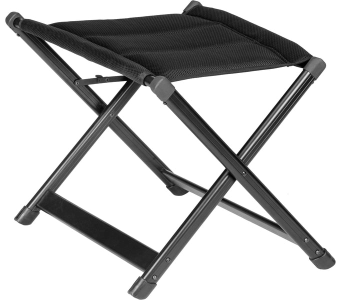 Klapphocker ARAVEL 3D, schwarz, Alu-Gestell