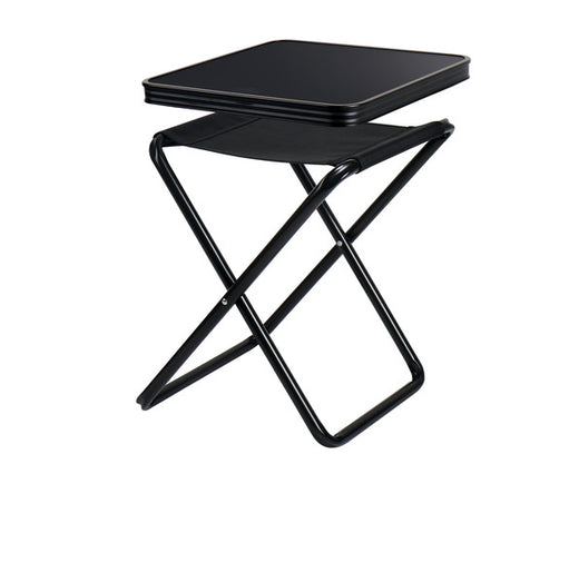 Camp4 Campinghocker / Tischhocker Pasadena - Schwarz - Belastbar 100kg/30kg