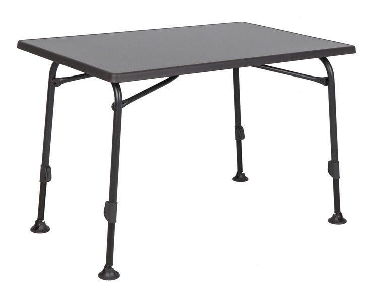Campingtisch AIRCOLITE 115cm, black line, wasserfest, höhenverstell