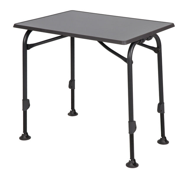 Campingtisch AIRCOLITE, 80x60cm, black line, wasserfest, höhenverstell