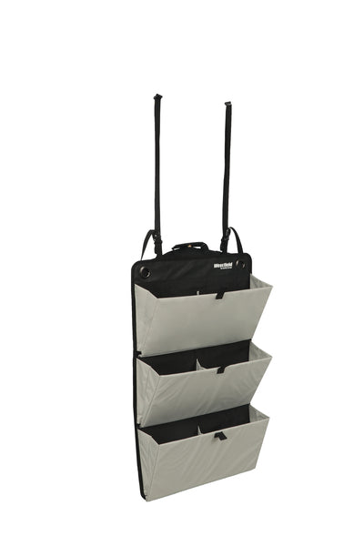 9 Fächer, 5 extra Mesh-Fächer