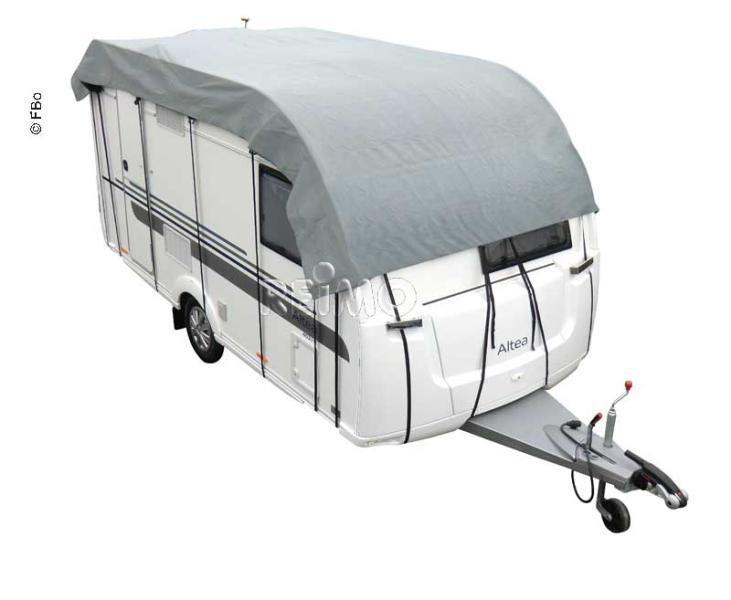 Reimo Tent Wohnwagen Schutzdach 705x300cm, grau, atmungsaktiv
