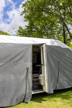 Wohnwagen Schutzhülle 640 x 230 x 220 cm - Grau