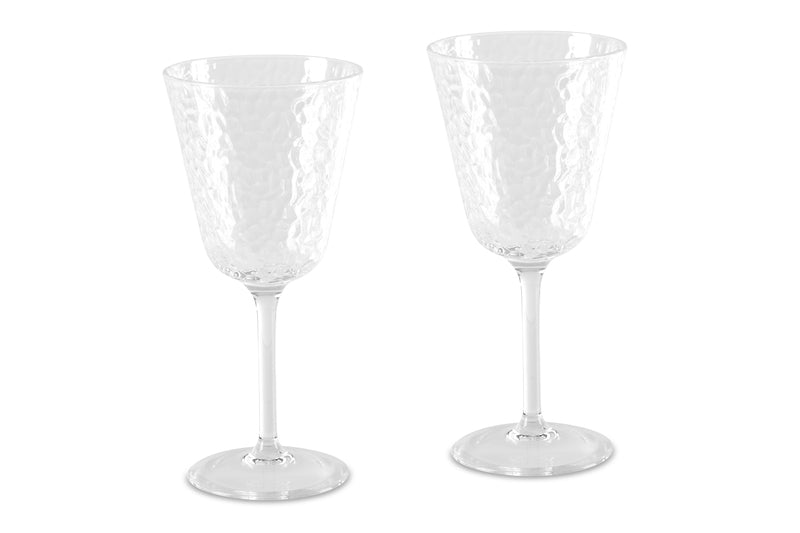 Weingläser 2er Set, Farben: Transparent