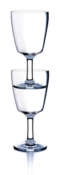 SAN-Weinglas - 260 ml - 2er Set