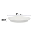 2 magnetische Porzellan-Teller