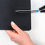 Magnetmatte schwarz f.Silwy Produkte, Lederlook, 36x27cm, zuschneidbar