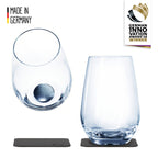 Longdrink-Gläser Magnet 2er Set, inkl. 2 Magnet-Untersetzer
