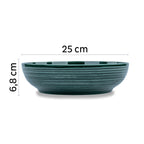 Porzellan Magnet-Food-Bowl - Waldgrün