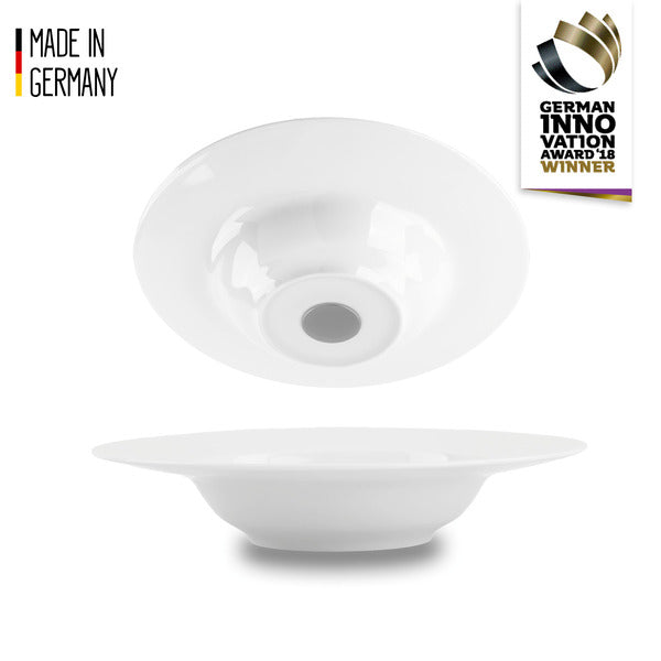 Magnet-Gourmet-Teller (2er-Set), WeiÃ, H 4,8 cm