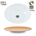 Speiseteller (2er Set) Apricot, H 2cm, Ã28cm, Porzellan