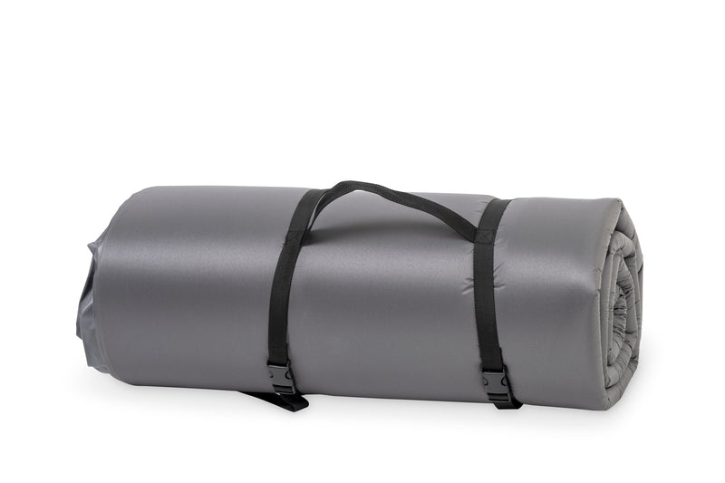 Isomatte selbstaufblasend DOUBLE, 200x135x10cm, grau