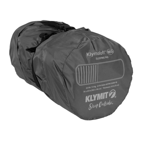 Isomatte KLYMIT REGULAR 185x58x9cm grün/grau