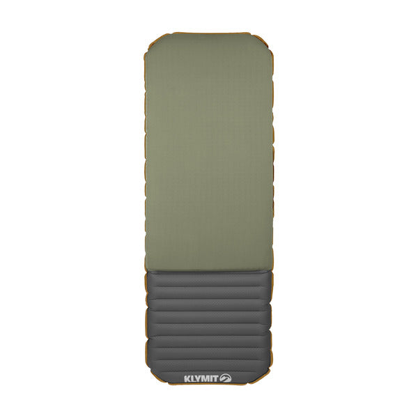 Isomatte KLYMIT XL 198x74x13cm, grün/grau