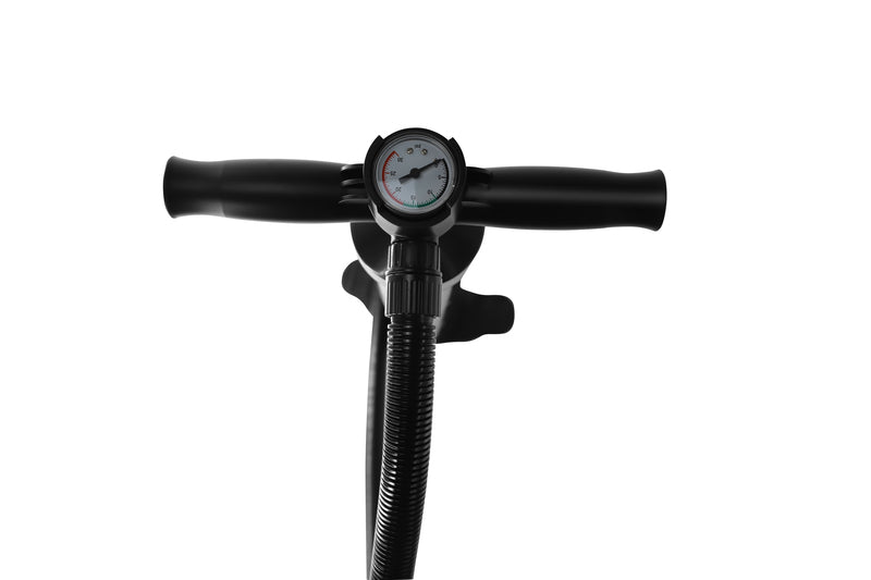 Hochdruck-Luftpumpe 2.2l mit Manometer, inkl. 5 Ventil-Adaptern
