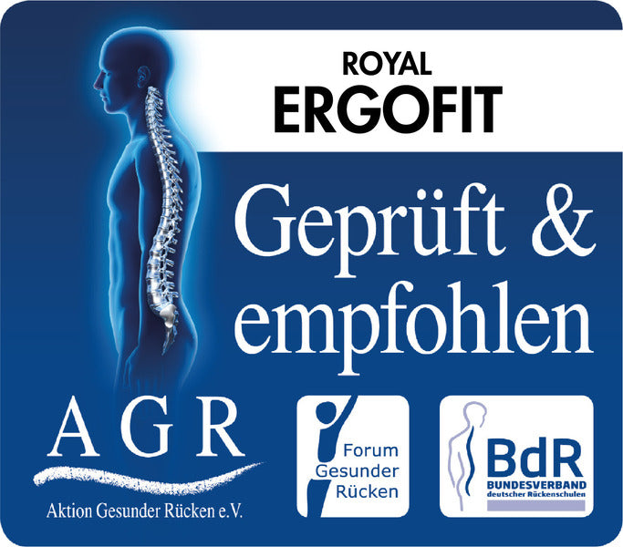 Campingstuhl ROYAL ERGOFIT, anthrazit