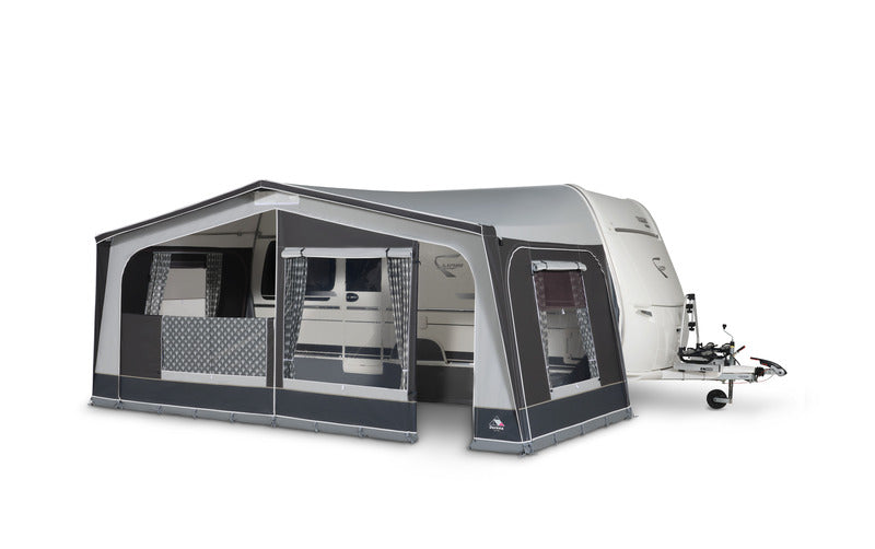 Wohnwagenvorzelt MONZA 270 XL-Gr.15, 1000-1025, T270cm, Stahlgestänge