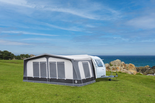 Reimo Tent Wohnwagen-Vorzelt PALERMO - mit Umlaufmaß - Größe 16