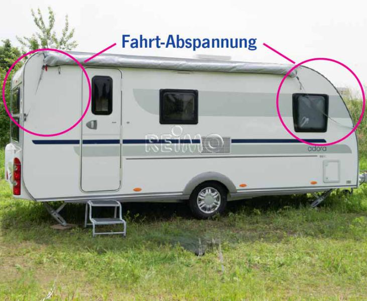 Aus Vorzeltwände und Vorzeltdach wird ein Ganzjahreszelt