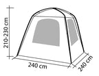 Universal-Heckzelt für Minicamper und Vans