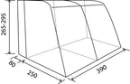 Freistehend mit hochwertigen TPU-Luftschläuchen