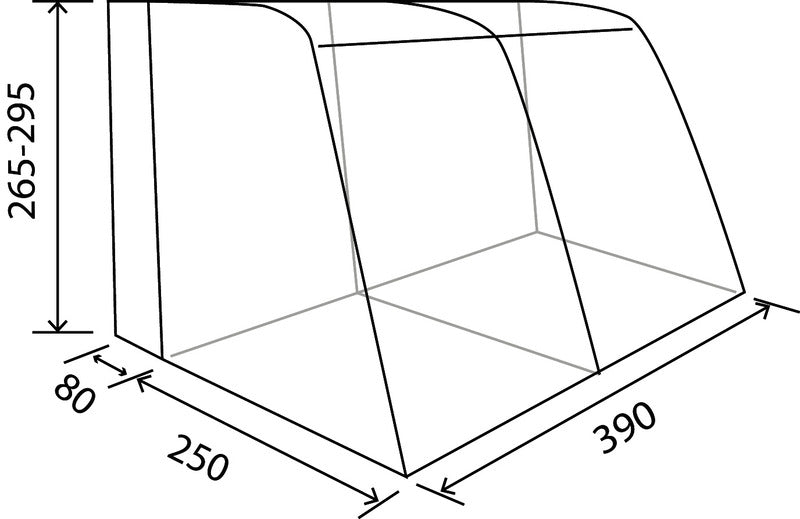 Freistehend mit hochwertigen TPU-Luftschläuchen