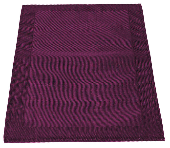 Camp4 Platzdeckchen 2er Set, 30x45cm, Farbe: Heidelbeere