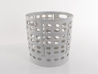faltbarer Korb, grau Ã¸31,5/35cm, H 11/34,5cm