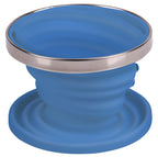 Silikon Kaffeefilterhalter, faltbar, Ã11cm, Hellblau