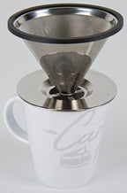 Kaffeefilter aus Edelstahl für 5 Tassen