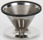 Edelstahl Kaffeefilter für 2 Tassen