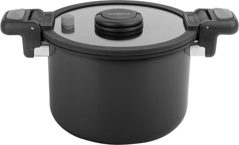 Brunner Schnellkochtopf QUIKPOT, Aluminium, Farbe:schwarz, 5L