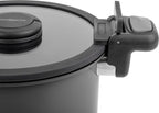 Brunner Schnellkochtopf QUIKPOT, Aluminium, Farbe:schwarz, 5L