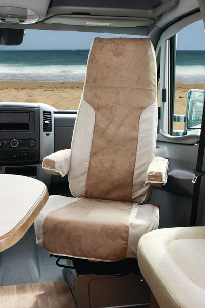 Hindermann Armlehnenbezug Mercedes Sprinter, Velours beige