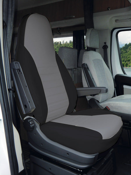 Carbest Integral Schonbezug für Volkswagen Transporter 6.1 California - Grau / Beige