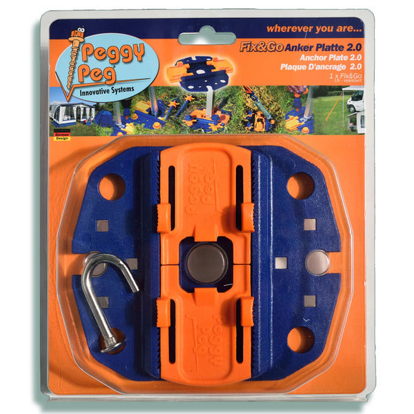 Fix&amp;Go Anker Platte - 1er Set