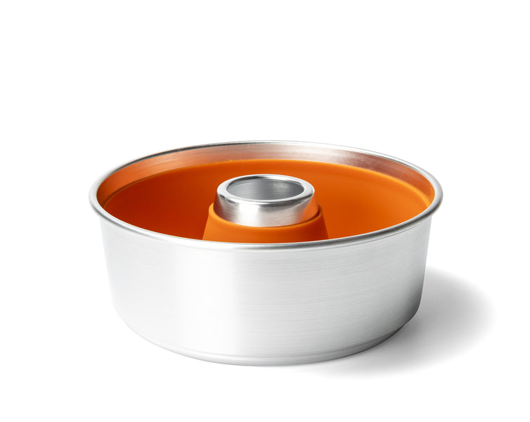 Silikonform für Camping Backofen Omnia Maxi (3L) Ã25cm H9cm ,orange
