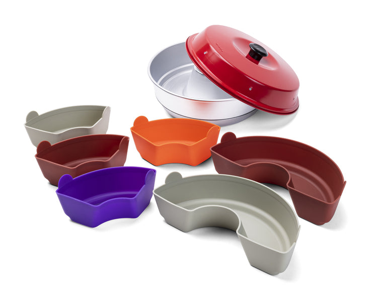 Omnia Original 6 Silikonformen - 6-teiliges Set