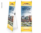 Tent Technology X-Banner, Englisch, GröÃe: 600x1800mm