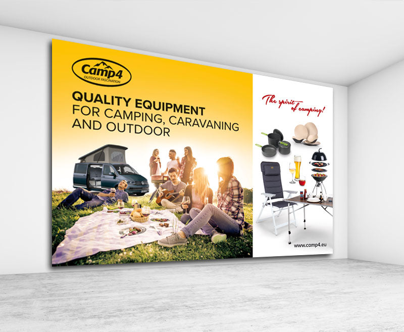 Camp4 Indoor-Banner, Größe: 4500x3000mm