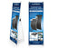 Carbest X-Banner - Motiv: Solarpanel, Deutsch, Größe: 60x180cm
