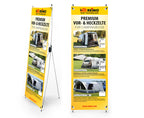 Reimo Tent Techn. X-Banner Luftzelte für Campingbusse, GröÃe: 600x1800mm