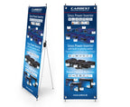Carbest X-Banner-Motiv:Inverter,Lithiumbatterie,English,GröÃe:60x180cm
