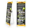 X-Banner Outdoor Revolution Zelte DE, Größe: 600x1800mm