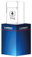 Papppodest Carbest blau, H1000xB650xT650mm, Belastbar bis 70kg
