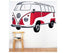 <p>Motiv Samba classic rot - 180x120 cm</p>