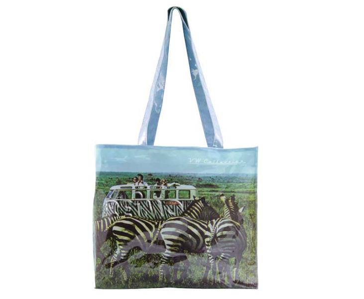 VWCOL VWCollection T1 Bulli Bus Shopper - Tasche PVC - Safari