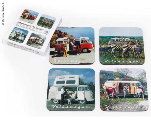 VWCOL VW Collection Untersetzer, 4er-Set