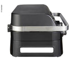 Mit elektronischer Zündung und analoger Temperaturanzeige.